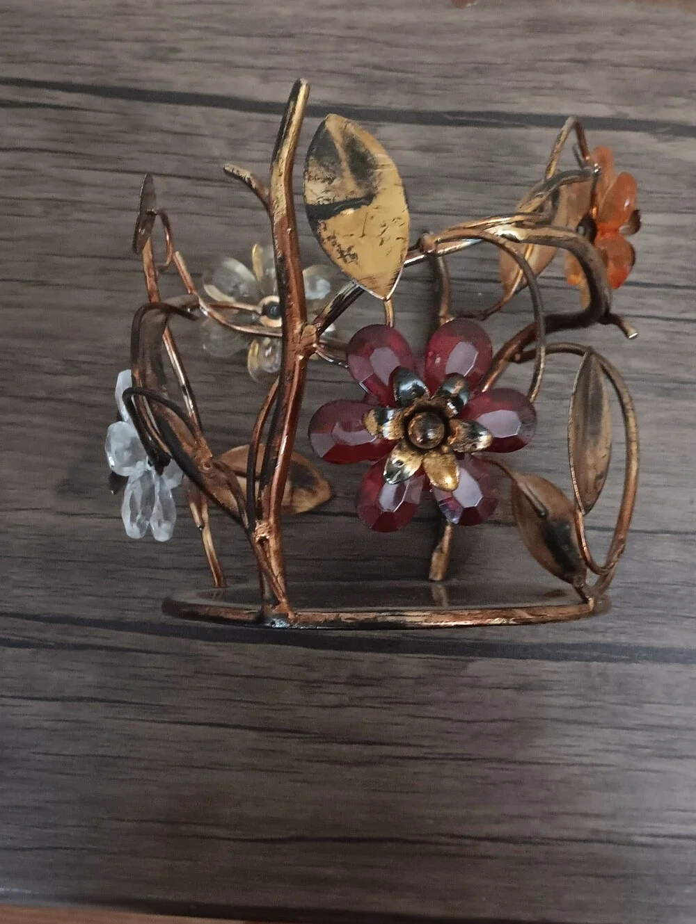 Pier 1 Floral Candle Holder